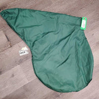 Hvy Nylon Saddle Cover, Flap & Pommel pockets *gc/fair, sm holes, undone stitching frays, stains & scratches
