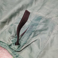 Hvy Nylon Saddle Cover, Flap & Pommel pockets *gc/fair, sm holes, undone stitching frays, stains & scratches

