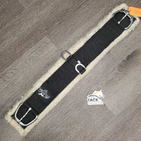 Nylon Fleece Cinch, velcro liner *vgc/gc, clean, clumpy, mnr hair, dingy
