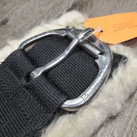 Nylon Fleece Cinch, velcro liner *vgc/gc, clean, clumpy, mnr hair, dingy
