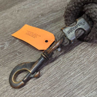 Nylon Lead Rope *fair, rubs, snags, hairy, frays, dirt, faded
