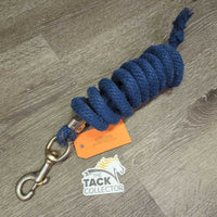 Nylon Lead Rope *fair, rubs, scrapes, frays, hair, frayed end, rusty, loose snap
