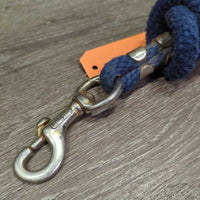 Nylon Lead Rope *fair, rubs, scrapes, frays, hair, frayed end, rusty, loose snap
