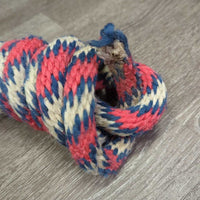 Nylon Lead Rope, Brass Snap *fair, rubs, frays, snags, dirt, stains
