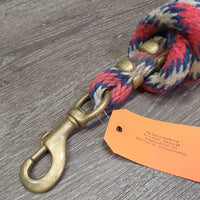 Nylon Lead Rope, Brass Snap *fair, rubs, frays, snags, dirt, stains

