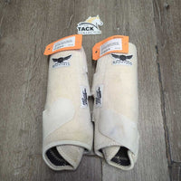 Neoprene Closed Sport Boots, velcro *gc, dirty, stains, hairy, rubs

