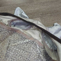 Fine Mesh Fly Mask, Ears *vgc/gc, clean, residue, hairy, marker
