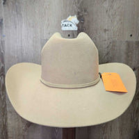 3x Cattleman (Wool)? Felt Western Hat *xc, v.mnr marks?dirt, inside: rubs?dirt, lining snags
