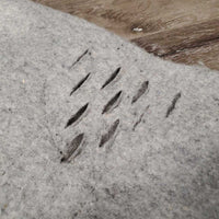 1" Thick Western Saddle Pad, wither contours *xc?like new, clean, v.mnr hair & rubs
