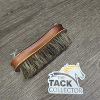 Horsehair Face Brush *vgc, clean, mnr bent bristles, marker, edge rubs
