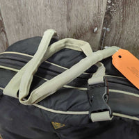 Padded Quilt Storage Bag, mesh bottom "Roo-Hide Saddlery" *gc, dirty, rubs, older, NO Shoulder Strap
