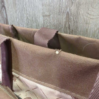 Hvy Canvas Grooming Bag, Shoulder Strap *gc, v.hairy, dirty, corner rubs & holes
