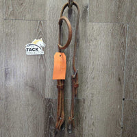 Sliding One Ear Thick Headstall, Quick Change *vgc, mnr dirt, scrapes, stains & rubs

