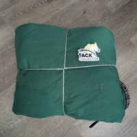 Med/Hvy Winter Blanket, 2 legs *gc, clean, repairs, sm holes, torn leg, rubs, snags, scrape, scratches, mnr/0 wpf, older
