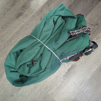 Med/Hvy Winter Blanket, 2 legs *gc, clean, repairs, sm holes, torn leg, rubs, snags, scrape, scratches, mnr/0 wpf, older
