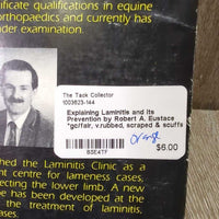 Explaining Laminitis and its Prevention by Robert A. Eustace *gc/fair, v.rubbed, scraped & scuffs
