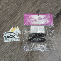 2 Rubber Rein Stoppers, bag *new
