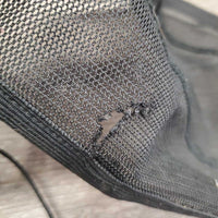 Soft Mesh Bridle Noseband Nose Net *dirt, hole/slice, gc, bent/folded side
