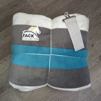 Newmarket Hvy Fleece Cooler, tail *vgc/gc, stained, clean, mnr hair, rubs & pills
