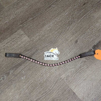 v.narrow "U" Shaped BrowBand, bling *like new
