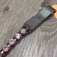 v.narrow "U" Shaped BrowBand, bling *like new
