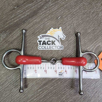 Full Cheek Thick Rubber Snaffle Bit *xc, clean, mnr scuffs & stains
