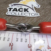 Full Cheek Thick Rubber Snaffle Bit *xc, clean, mnr scuffs & stains
