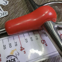 Full Cheek Thick Rubber Snaffle Bit *xc, clean, mnr scuffs & stains
