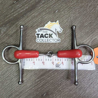 Full Cheek Thick Rubber Snaffle Bit *xc, clean, mnr scuffs & stains
