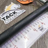 LS Soft Flexi Rubber Mullen Mouth Pelham Bit, chain *vgc/gc, clean, mnr residue, scratches, chewed
