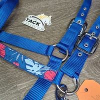 Nylon Halter, Ribbon, adj, snap *new
