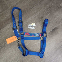 Nylon Halter, Ribbon, adj, snap *new
