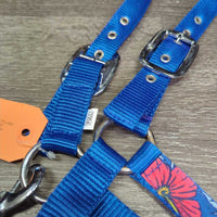 Nylon Halter, Ribbon, adj, snap *new
