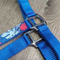 Nylon Halter, Ribbon, adj, snap *new
