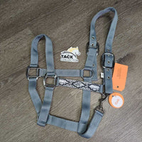 Nylon Halter, Ribbon, adj, snap *new
