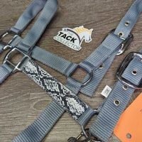 Nylon Halter, Ribbon, adj, snap *new
