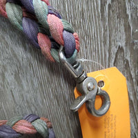 Padded Bridle, Bling Browband, Braided Roper Reins *gc, dirty, NO Flash, missing bling
