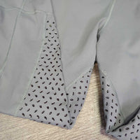 Sticky Full Seat Breeches *gc, peeling logos, seams: unstitched, v.rubbed, frayed & threads, snag
