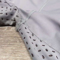 Sticky Full Seat Breeches *gc, peeling logos, seams: unstitched, v.rubbed, frayed & threads, snag
