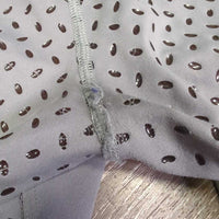 Sticky Full Seat Breeches *gc, peeling logos, seams: unstitched, v.rubbed, frayed & threads, snag
