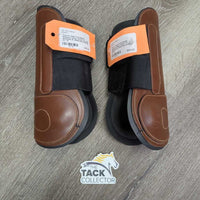 Pr Open Front Boots, Neoprene Lining, Velcro *xc, v.mnr scratches & residue
