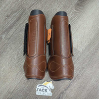 Pr Open Front Boots, Neoprene Lining, Velcro *xc, v.mnr scratches & residue
