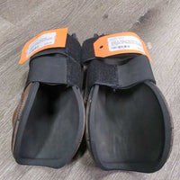 Pr Open Front Boots, Neoprene Lining, Velcro *xc, v.mnr scratches & residue

