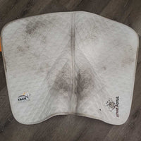 Quilt Jumper Baby Pad, "Jump Alberta" *gc, clean, stains, dingy, puckers, mnr threads, pills, rubs
