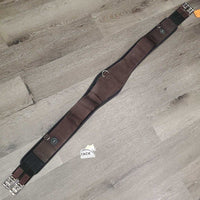 Nylon Girth, detach "SmartFabric" liner, 2x els *gc, clean, puckered, shrunk, weak velcro, rubs, mnr hair
