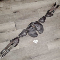 "Freedom Jump" Anatomical Sm. Belly Girth, 2x els, carabiner *vgc, mnr dirt/residue, rubs, scratches
