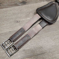 "Freedom Jump" Anatomical Sm. Belly Girth, 2x els, carabiner *vgc, mnr dirt/residue, rubs, scratches
