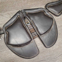 "Freedom Jump" Anatomical Sm. Belly Girth, 2x els, carabiner *vgc, mnr dirt/residue, rubs, scratches
