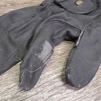 Synthetic Leather Riding Gloves *gc/fair, peeling, clean
