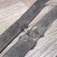Pr Nylon Cross Ties, bull snap, quick release *gc/fair, stiff, clean, film, chews/dents, snags, puckered, faded
